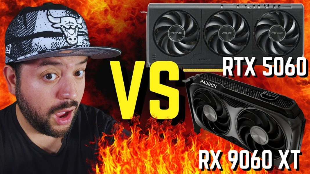 RADEON RX 9060 XT VS RTX NVIDIA 5060