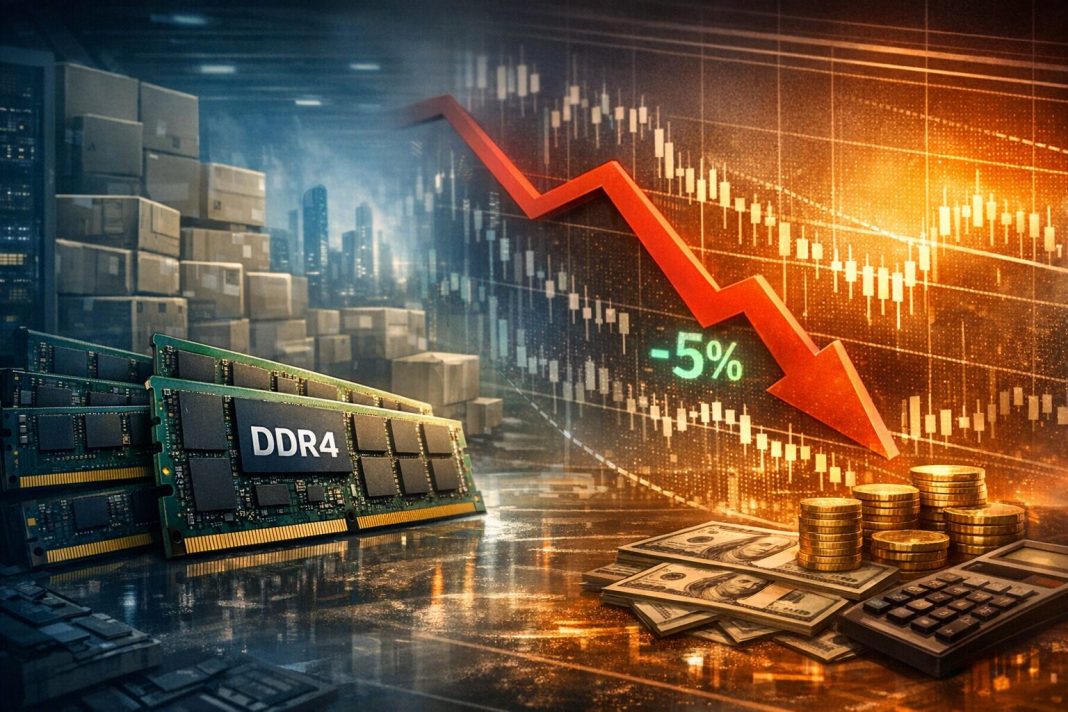 Primer descenso en el precio de DDR4: ¿se acaba la crisis o solo es un respiro?