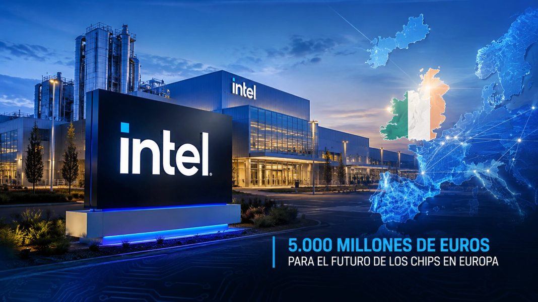 Intel invertirá 5.000 millones de euros en Irlanda para fabricar más chips avanzados