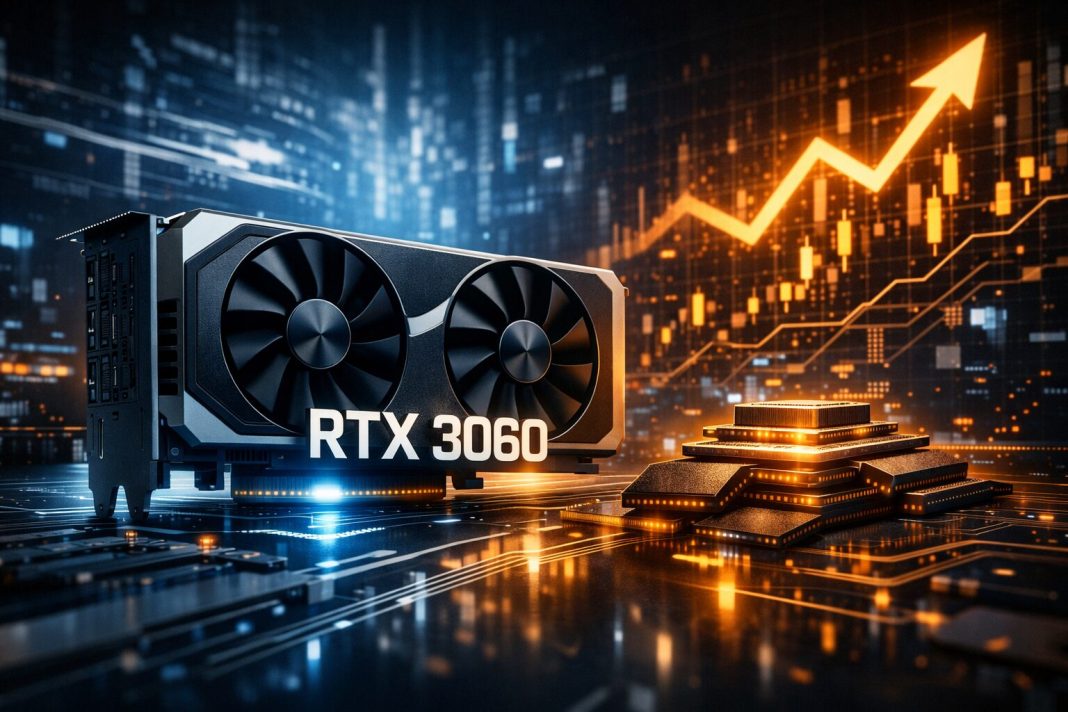 NVIDIA RTX 3060 de 12 GB regresa al mercado y deja en evidencia la crisis del PC gaming en 2026