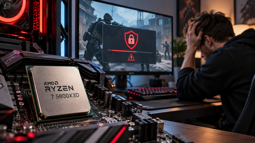 AMD Ryzen 7 5800X3D usado provoca bloqueo en VALORANT