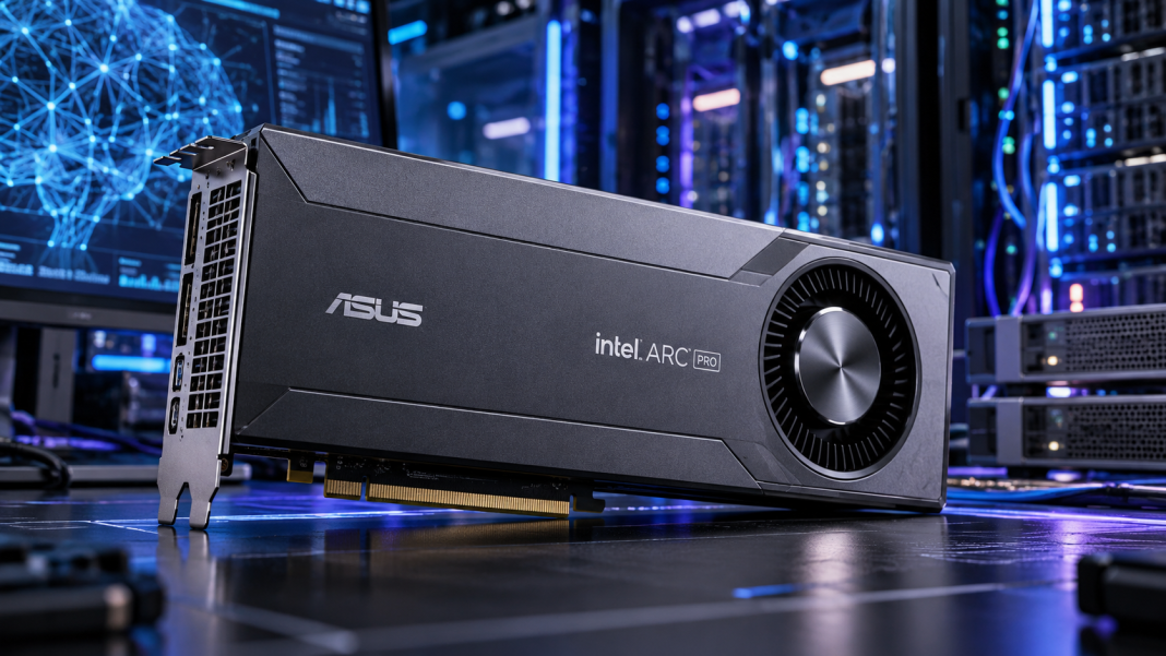 ASUS apuesta por Intel Arc Pro con su primera GPU de 32 GB enfocada en inteligencia artificial